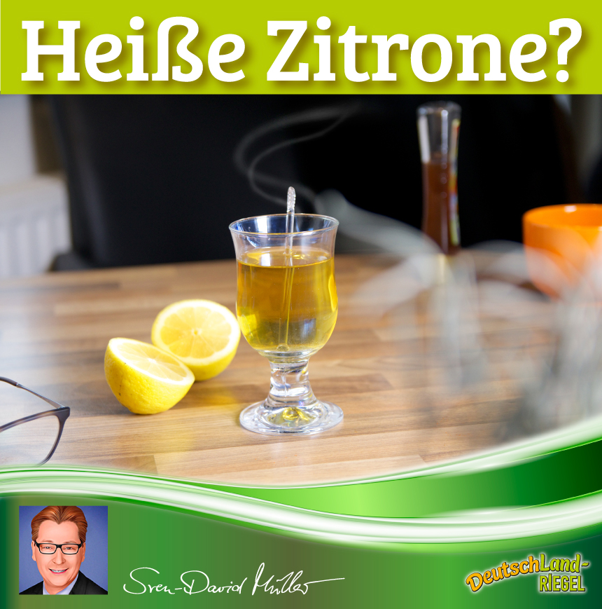 Heiße Zitrone, Glas mit Tee und Honig, gesunde Ernährung, was muss man beachten?, Temperatur