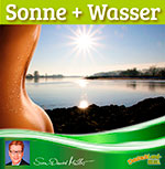Sonne, Wasser, schwitzen, Wasser genießen, trinken, Wasserhaushalt, gesunde Ernährung