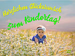 Herzlichen Glückwunsch zum Kindertag!, Weltkindertag, internationaler Kindertag, Tag des Kindes