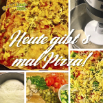 Pizza, eine gesunde Zubereitung, 1000er Weizenmehl, Dinkelmehl, Roggenvollkornmehl, Paprika, Tomaten, Zwiebeln, Gewürzen, vegan oder mit Goudakäse