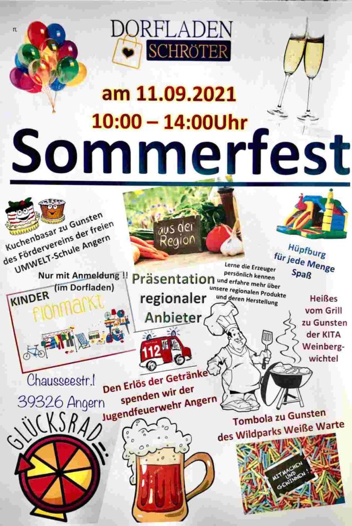 Sommerfest in Angern