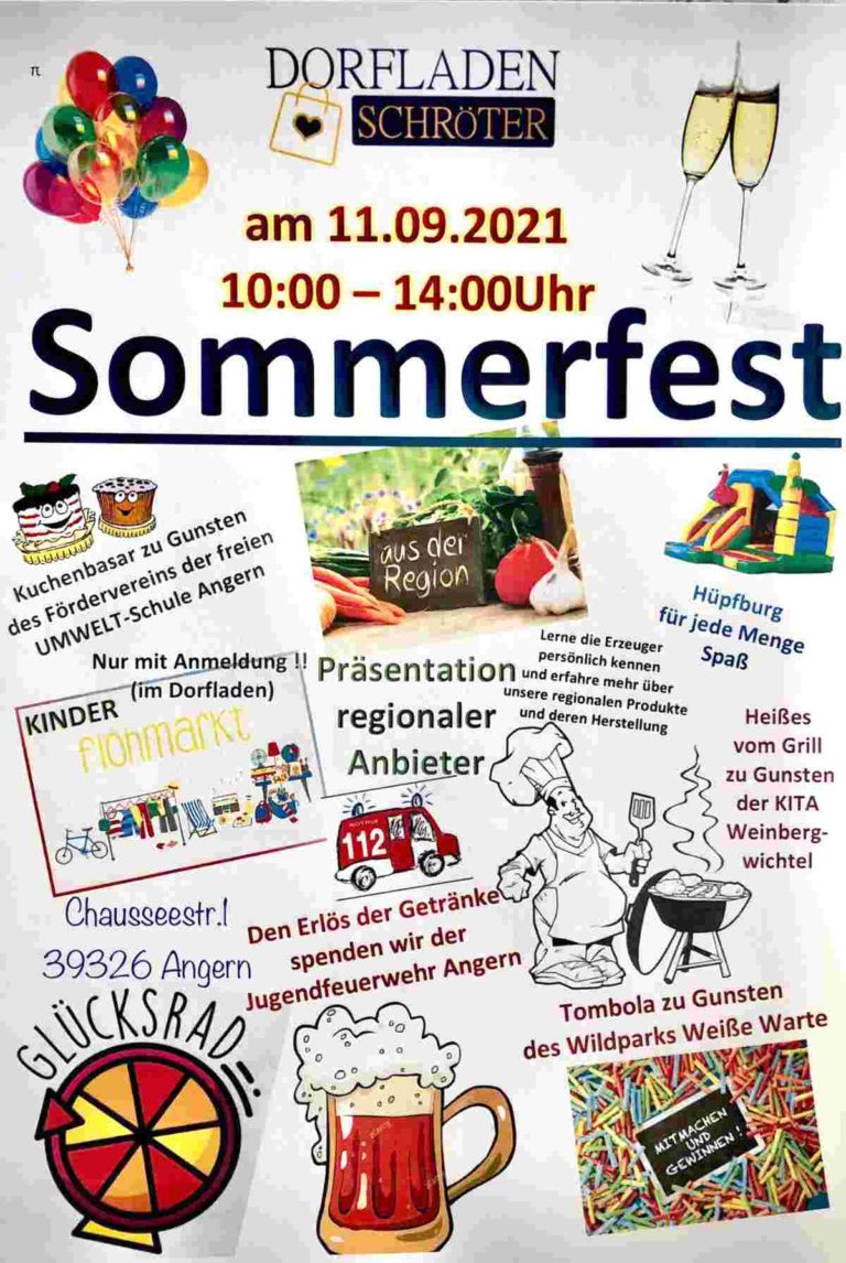 Sommerfest in Angern