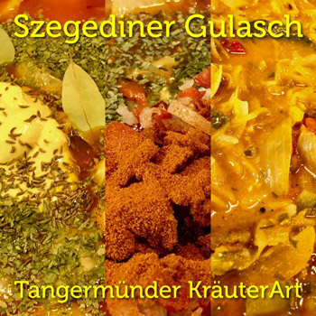 Rezept, Szegediner Gulasch, Tangermünder KräuterArt, mit fermentiertem Sauerkraut, selbstgemacht, vegan, vegetarisch,
